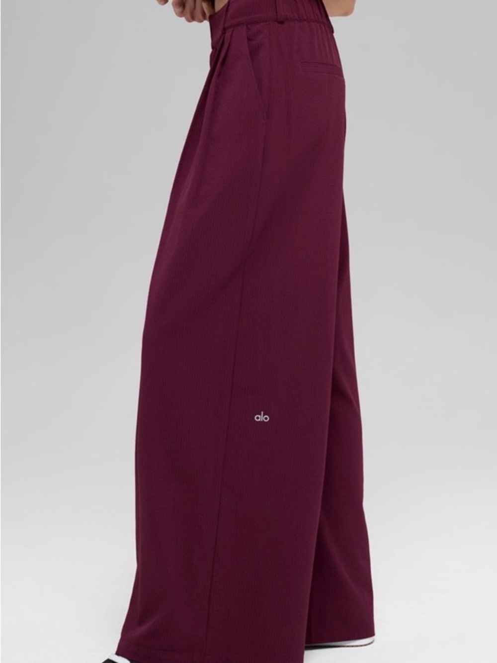 ALO Yoga Dreamscape Trousers Burgundy